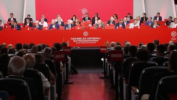 Imagen de una Asamblea de la RFEF.