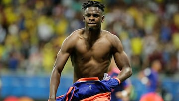 Duván Zapata, delantero de Atalanta y Selección Colombia