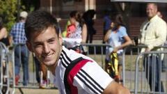 Medrán: "Llegar al primer equipo es emocionante"