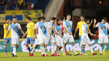Al Depor se le dan bien las visitas a Las Palmas