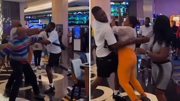 Chaos ensues as fight breaks out in the MGM Las Vegas casino
