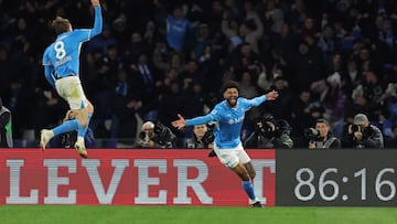 Both sides came out of the Diego Armando Maradona Stadium with a point after a thrilling clash.