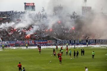 Colo Colo y la U vibraron con sus hinchas