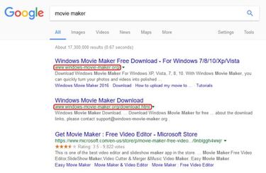 ESET identifica falso Windows Movie Maker