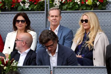 Stefan Edberg y Annette Hjort Olsen.