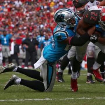 Josh Norman, CB de Carolina Panthers, está siendo uno de los mejores jugadores defensivos de la NFL.