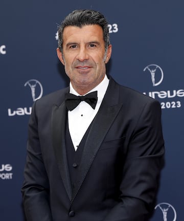 El exfutbolista portugués, Luis Figo.