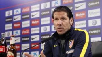 Simeone: "Necesitamos hacer un buen partido el sábado"