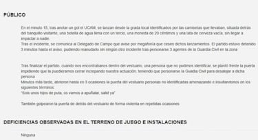 “Os vamos a apuñalar”