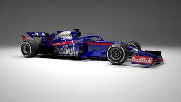 Así es el STR14 de Toro Rosso para la temporada 2019