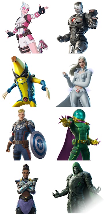 fortnite capitulo 5 temporada 5 marvel nuevas skins