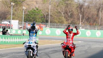 Doblete de los Márquez en el esprint de Tailandia.