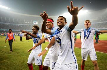 England 5-2 Spain: U17 World Cup final - in pictures