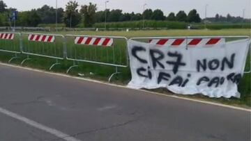 Afición del Inter ya espera a Cristiano: "No nos espantas"