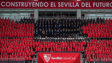 Foto de familia del Sevilla F&uacute;tbol Club 18/19