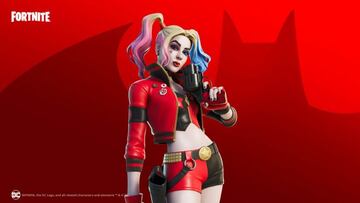 Imagen oficial del skin Harley Quinn Renacimiento en Fortnite