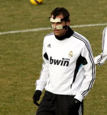 Metzelder en un entrenamiento del Real Madrid (noviembre 2008).