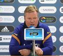Koeman: "Tenemos esperanzas de que juegue Messi"