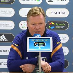 Koeman: "Tenemos esperanzas de que juegue Messi"