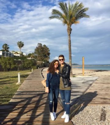 Denis Suárez y Sandra Montoto.
@denissuarezfernandez