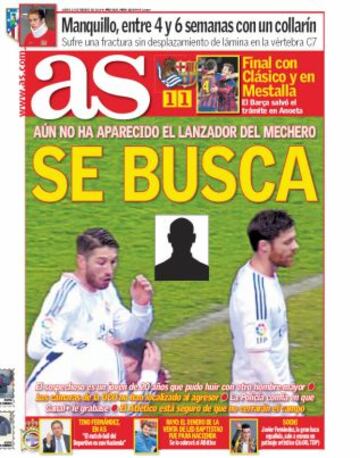 Las portadas de AS de febrero
