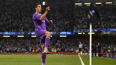 Ronaldo becomes only player to score in three Champions League finals