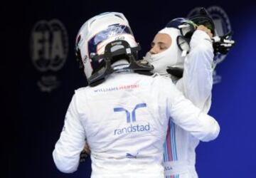 Valtteri Bottas y Felipe Massa 