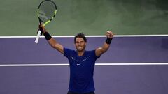 La victoria de Nadal ante Cilic en imágenes