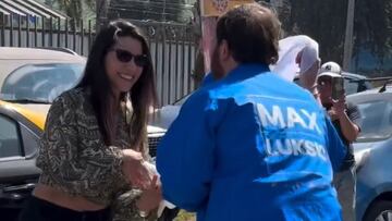 Loreto Aravena y Max Luksic bailan cueca en Huechuraba y este video es un viral instantáneo