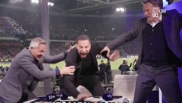 Get in there you beauty! Lineker, Ferdinand and Hoddle lose it as Spurs see off Ajax