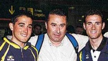 <b>14 MEDALLAS.</B> Son las que suma ya Paco Antequera, flanqueado por Sevilla y Valverde (con la plata).