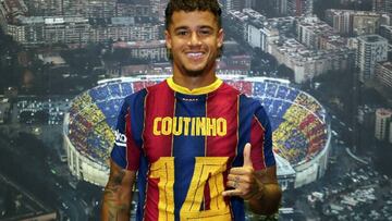 Coutinho recupera el dorsal 14; Pedri será el '16' y se queda