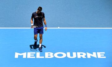 La última, al menos por ahora, de sus grandes polémicas. De entrada, su participación en el Open de Australia 2022 parecía una quimera: el país aussie exige la vacunación para poder entrar, mientras que Nole es antivacunas. Sólo una exención médica podía salvar al serbio, que fue retenido por las autoridades en un hotel de asilo para inmigrantes horas después de aterrizar en Melbourne. La batalla legal, que también se trasladó a las calles con revueltas y protestas de familiares y seguidores de Novak, se saldó con triunfo del balcánico, pero el ministro de Inmigración de Australia tiene en su poder la última palabra, ya que podría ejecutar su derecho de cancelación personal del visado de Djokovic. Entre todo esto, mentiras, errores de documentación y un posible falso positivo son algunas de las surrealistas situaciones que ha dejado esta odisea. ¿Será la última?