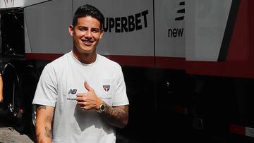 James Rodríguez es elogiado por mítico goleador de Sao Paulo