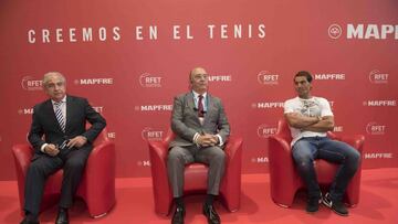 TENIS
Torneo Conde de God de Tenis 2017
Renovacin acuerdo Mapfre-Real Federacion Espaola de Tenis
Rafa Nadal
Miguel Daz Romn
Antonio Huertas