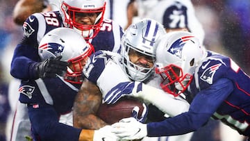 New England maniata a la ofensiva de los Cowboys y los Patriots imponen un récord de la NFL con 17 temporadas consecutivas con al menos 10 triunfos.