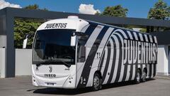 Juventus unveil new team bus for forthcoming Serie A season