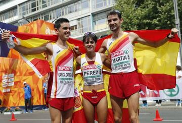 Diego García Carrera, María Pérez y Álvaro Martín.