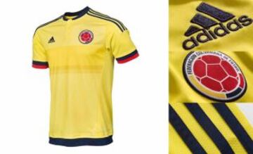 Colombia y su camiseta para la Copa América 2015.