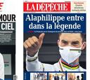 El mundo se rinde a Alaphilippe tras ganar el Mundial