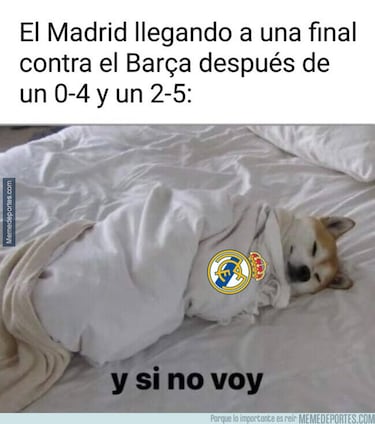 Los mejores memes de la final de la Copa del Rey
