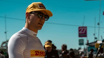 Álex Palou durante la temporada de IndyCar con Chip Ganassi.