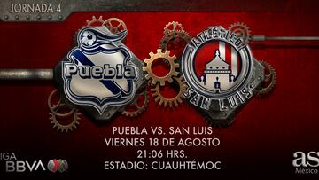Puebla vs Atlético de San Luis en vivo: Liga MX Apertura 2023 hoy en directo