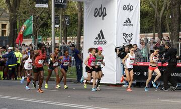 La maratón de Madrid en imágenes