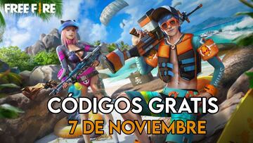 Free Fire | C車digos de hoy lunes 7 de noviembre de 2022: recompensas gratis