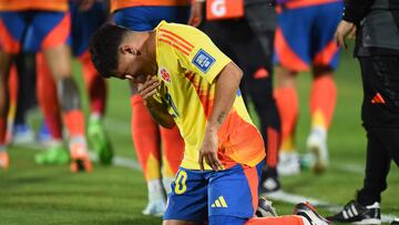 Juan Fernando Quintero, Luis Díaz, Jhon Jader Durán, entre otros, en riesgo por amarillas