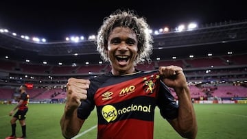 Pedro Lima, con el Sport Recife.