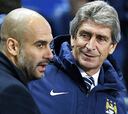 Pep Guardiola sigue sin superar a Manuel Pellegrini en el City