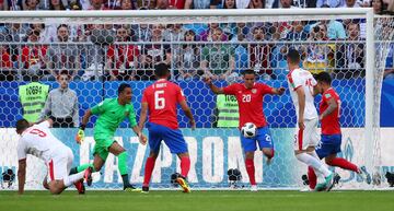 La crónica del Costa Rica vs Serbia en imágenes