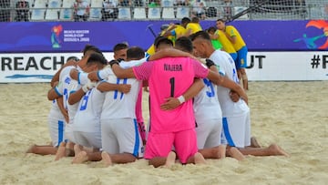 La selecci&oacute;n de El Salvador requiere de un milagro para poder calificar a los Cuartos de Final del Mundial de F&uacute;tbol Playa. Este es el escenario de los centroamericanos.